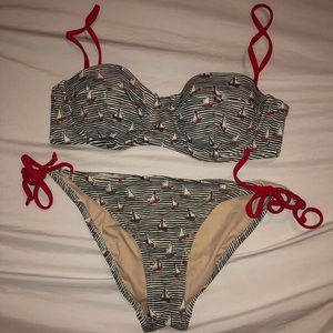 J. Crew Sailboat Swimsuit